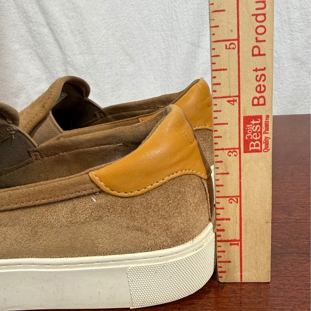 UGG Cahlvan Slip On Sneakers Womens 9.5 Chestnut Suede Leather 1121613 - Picture 9 of 11